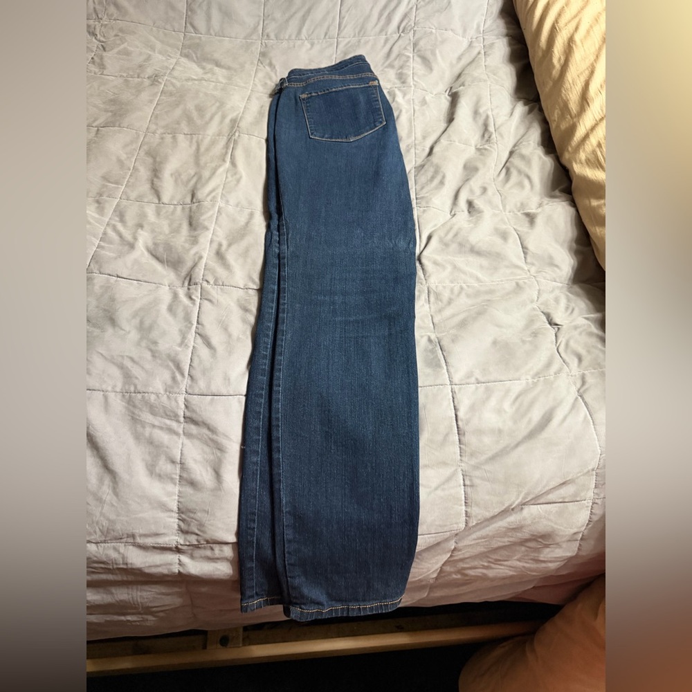 NYDJ Dark Blue Straight Leg Jeans